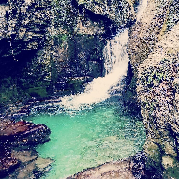 La cascade et grotte de Sassenage