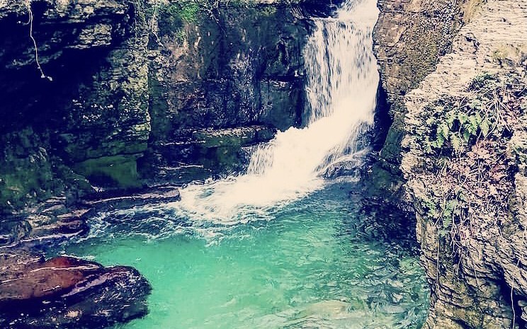 La cascade et grotte de Sassenage