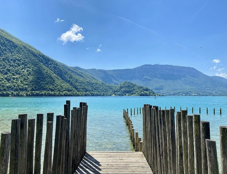 Le lac d'aiguebelette