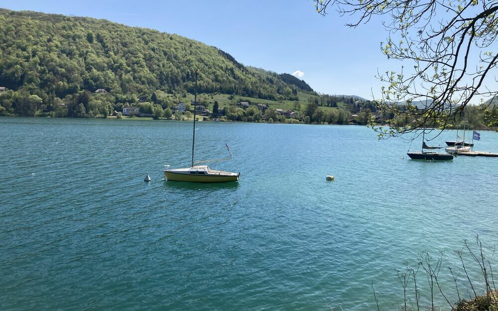 Les plages du lac de Paladru