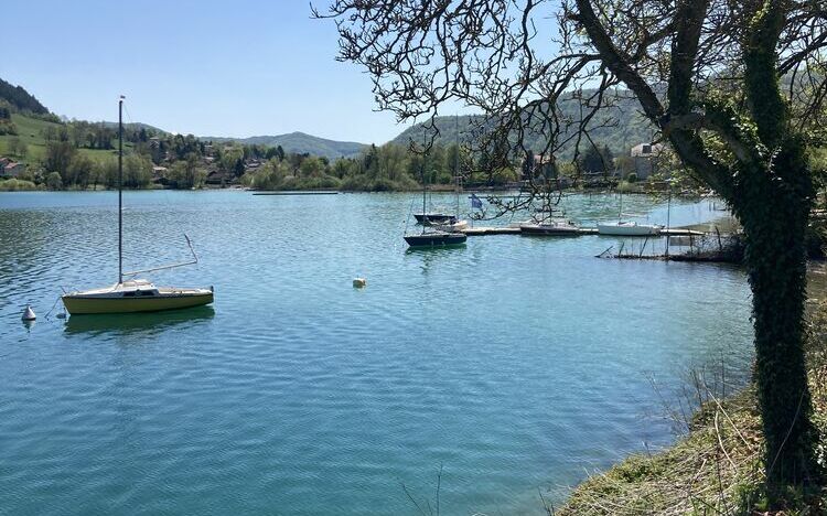 Les plages du lac de Paladru