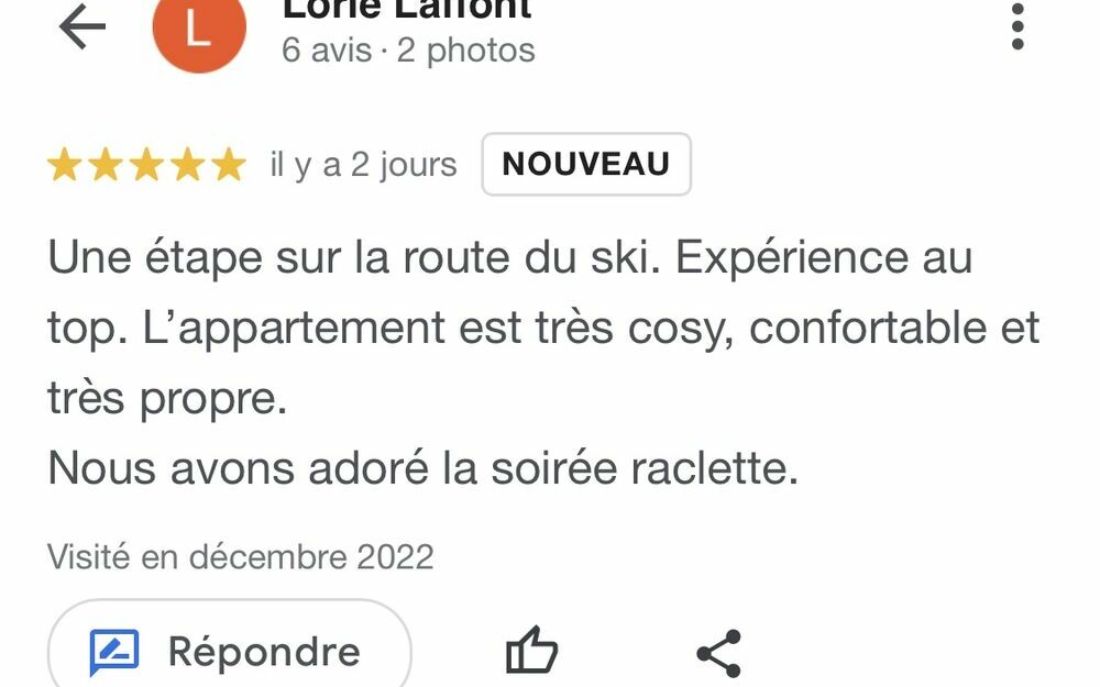 Une étape sur la route du ski