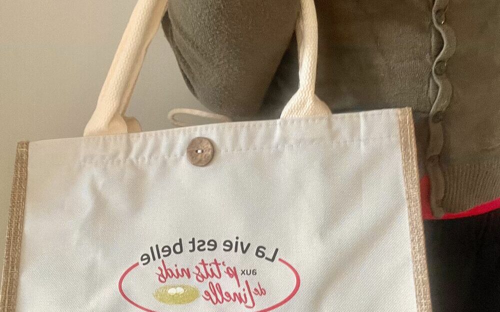 Sac shopping petit format : 4€