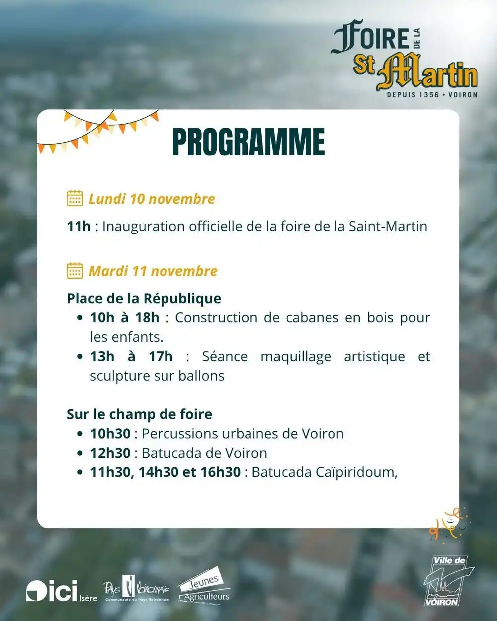 La fête de la saint martin 2025