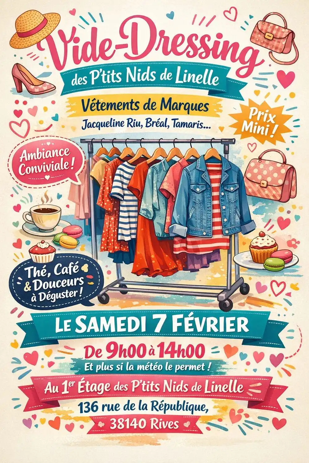 Vide dressing aux p'tits nids de Linelle