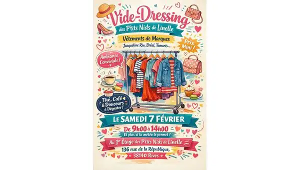 Vide dressing aux p'tits nids de Linelle