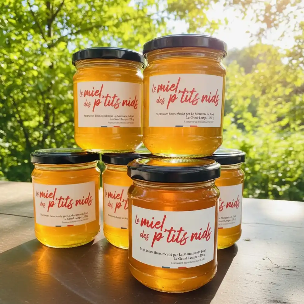 Découvrez le miel des p’tits nids de Linelle