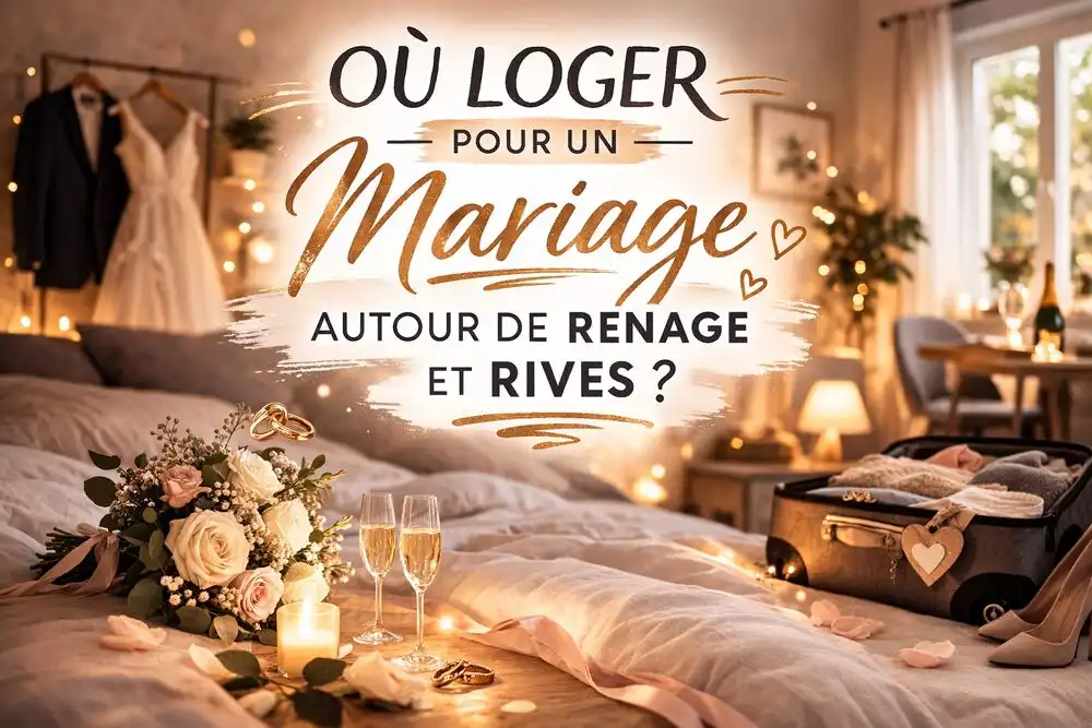 Où loger pour un mariage autour de Renage et Rives ?