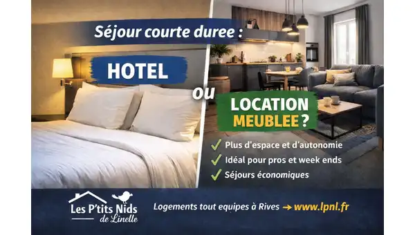 Séjour courte durée : hôtel ou location meublée ?