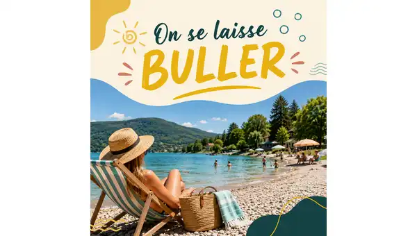 On se laisse buller au lac de Paladru