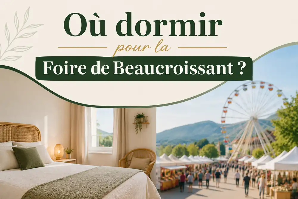 Où dormir pour la Foire de Beaucroissant ? Où dormir pour la Foire de Beaucroissant ?