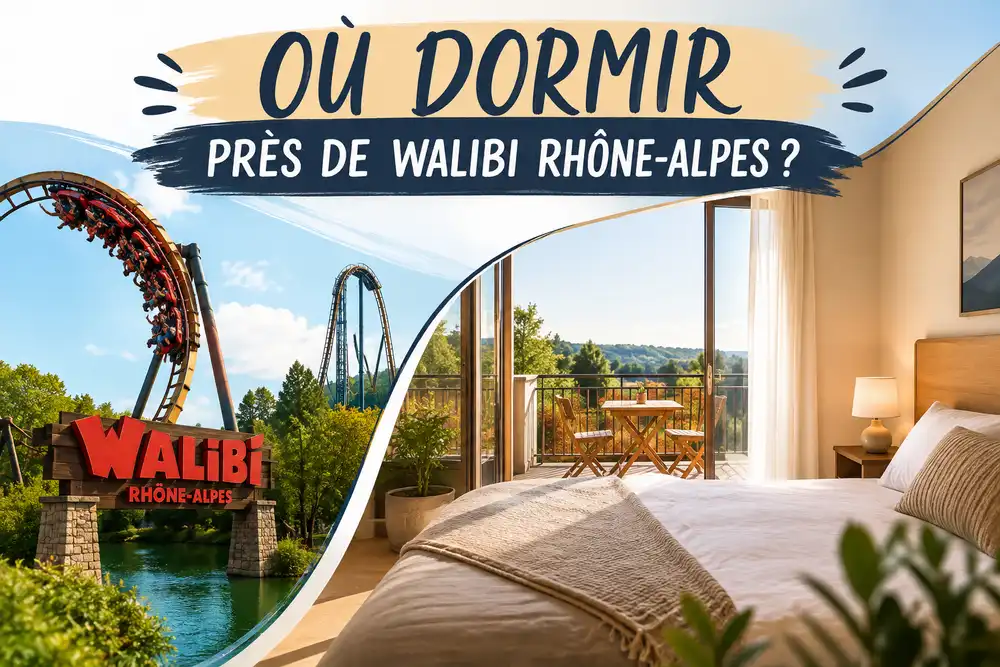 Où dormir près de Walibi Rhône-Alpes ? Nos gîtes pour votre séjour en famille Où dormir près de Walibi Rhône-Alpes ? Nos gîtes pour votre séjour en famille