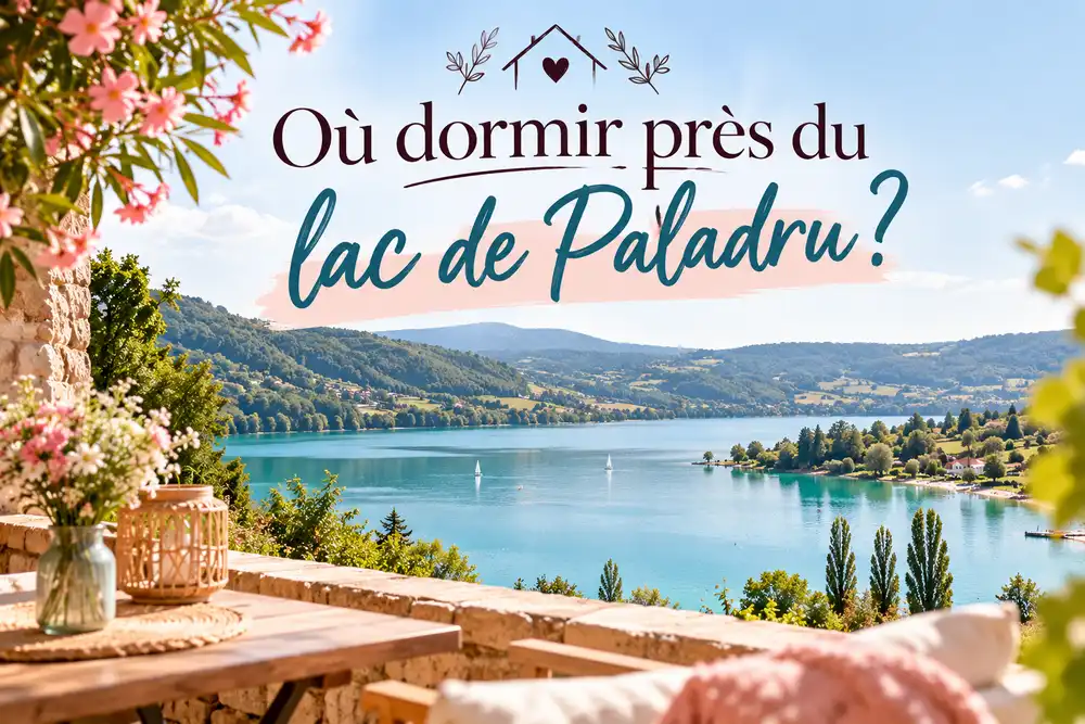 Où dormir près du lac de Paladru ? Nos gîtes pour profiter du Lac Bleu