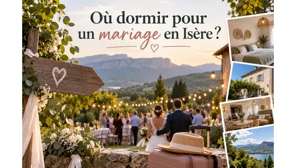 Où dormir pour un mariage en Isère ? Nos hébergements pour les invités Où dormir pour un mariage en Isère ? Nos hébergements pour les invités
